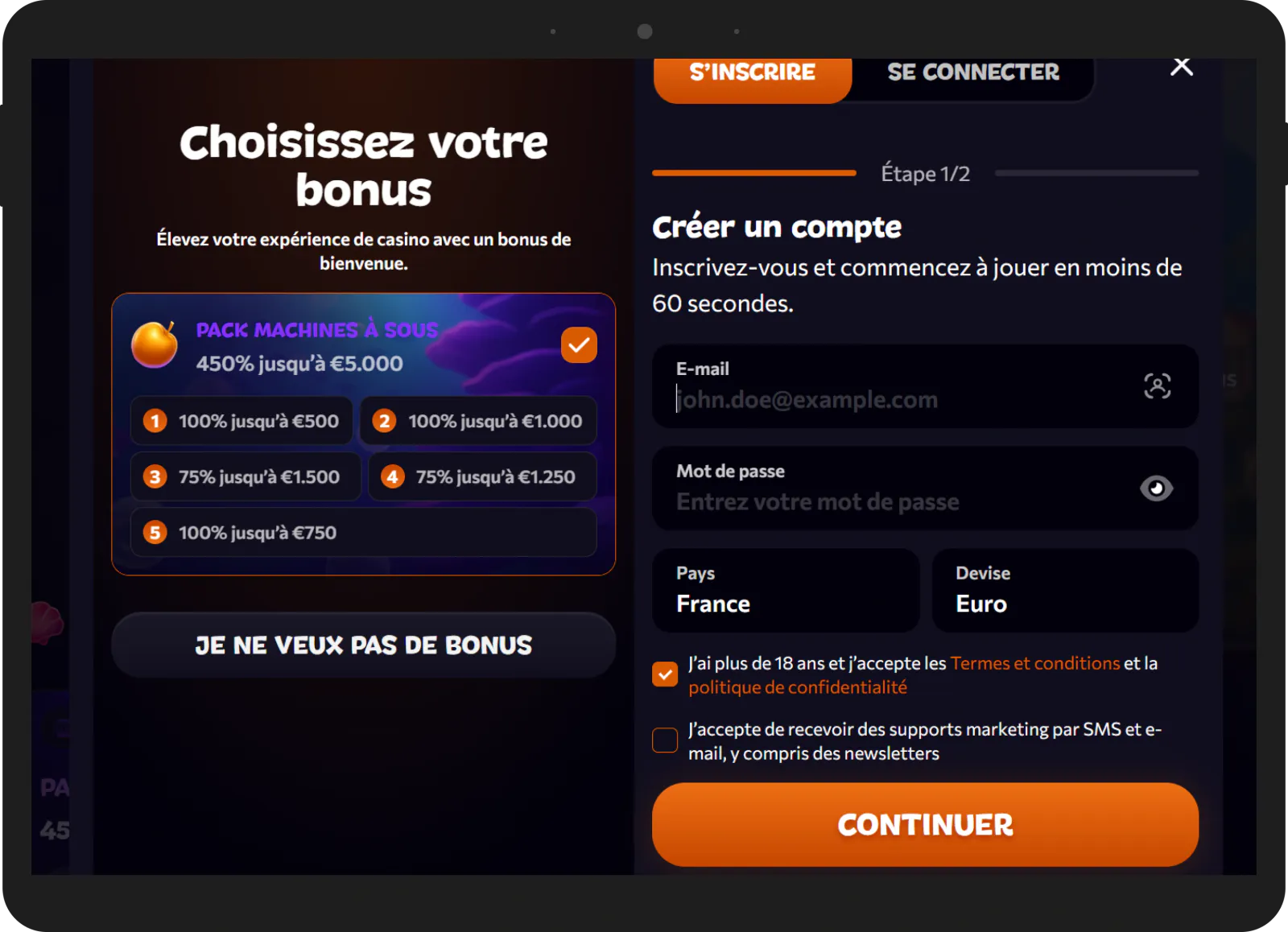 Gains et victoires de joueurs sur Aphrodite Casino